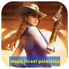 mapa israel palestina